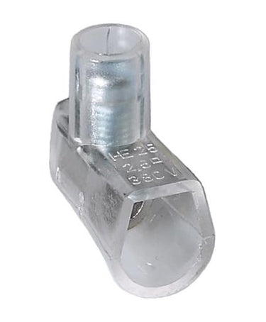 Samlemuffe enkelt 2,5mm² klar lige kærv 100stk - 1