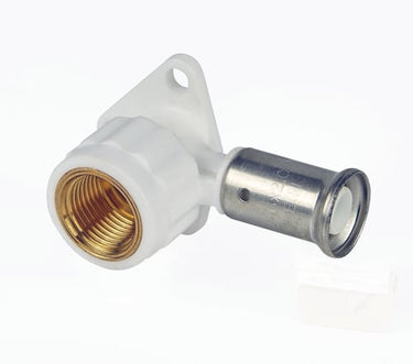 Henco pres dækvinkel 16 mm x 1/2 " pres/indvendig gevind kort model - 1