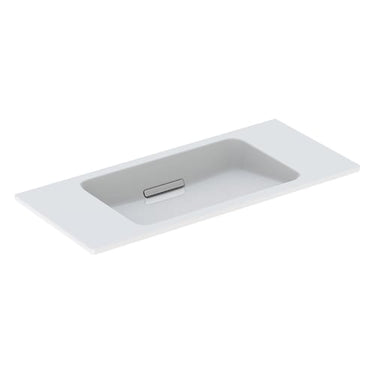 Geberit ONE håndvask 90 x 40 cm u/hanehul hvid/KeraTect blank forkr - 1