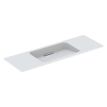Geberit ONE håndvask 120 x 40 cm u/hanehul hvid/KeraTect blank forkr - 1