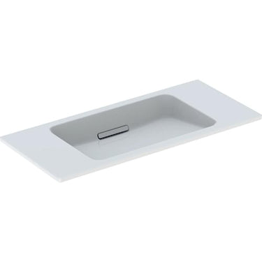 Geberit ONE håndvask 90 x 40 cm u/hanehul hvid/KeraTect blank hvid - 1