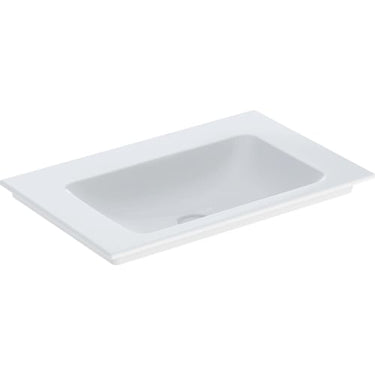 Geberit ONE håndvask 75 x 48 cm u/hanehul hvid/KeraTect - 1