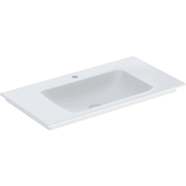 Geberit ONE håndvask 90 x 48 cm m/hanehul hvid/KeraTect - 1