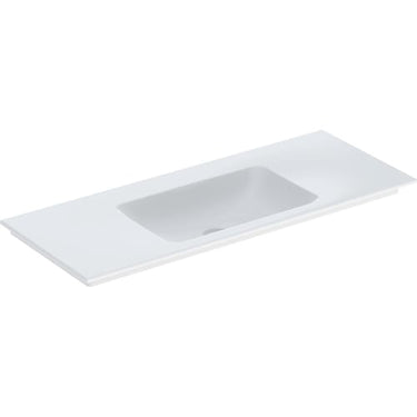 Geberit ONE håndvask 120 x 48 cm u/hanehul hvid/KeraTect - 1