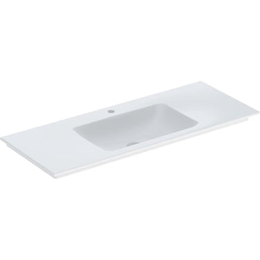 Geberit ONE håndvask 120 x 48 cm m/hanehul hvid/KeraTect - 1