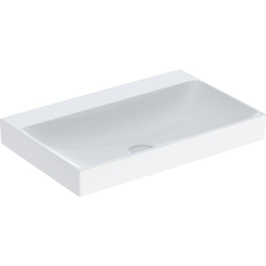 Geberit ONE håndvask 75 x 48 cm u/hanehul hvid/KeraTect - 1