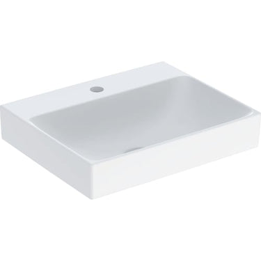 Geberit ONE håndvask 50 x 40 cm m/hanehul hvid/KeraTect - 1
