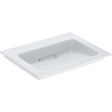 Geberit ONE håndvask 60 x 48 cm u/hanehul hvid/KeraTect blank hvid - 1