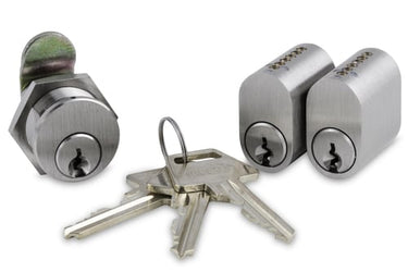 Låsesæt 2 cylinder og 1 postkasselås - 1