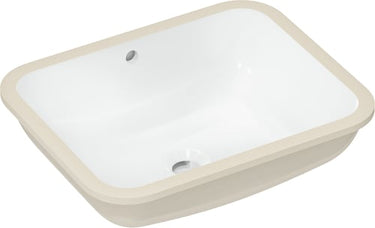 hansgrohe Xuniva Q underlimet håndvask 450/350 u/hh m/overløb hvid - 1