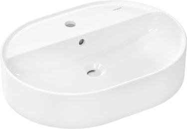 hansgrohe Xuniva U Bowlevask 600/450 m/hh og overløb hvid - 1