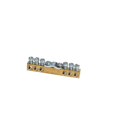 Potentialudligningsskinne uden sokkel og cover 1x 6-25 6x 1,5- 6 mm2 - 1