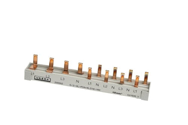 Sløjfeskinne til ABB 1x4polet & 4x2polet 10mm2 - 1