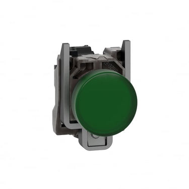 Lampe komplet grøn 230-240 V AC med LED - 1