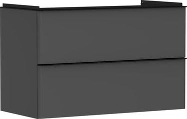 hansgrohe Xelu Q vaskeskab 980/475 2sk mat diamantgrå - 1