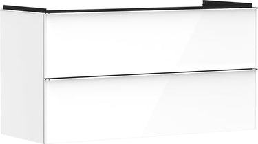 hansgrohe Xelu Q vaskeskab 1180/475 2sk hvid hgl - 1