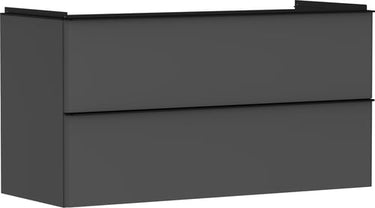 hansgrohe Xelu Q vaskeskab 1180/475 2sk mat diamantgrå - 1
