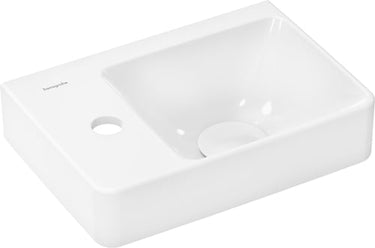 hansgrohe Xelu Q håndvask m/hylde venstre 36x25cm m/hh u/overløb SmartClean - 1