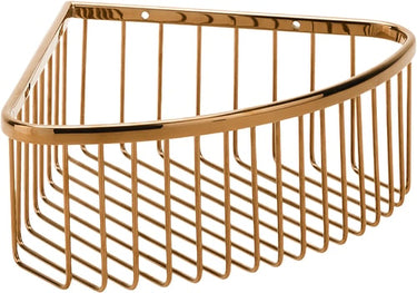 KRISS Athena dyb hjørnetrådkurv 265x205x90mm blank kobber (PVD) - 1
