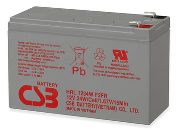 UPS bly batteri HRL (High Rate Long Life) 12V-7,6Ah - 1