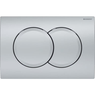 Geberit Delta01 betjeningsplade duo mat forkr - 1