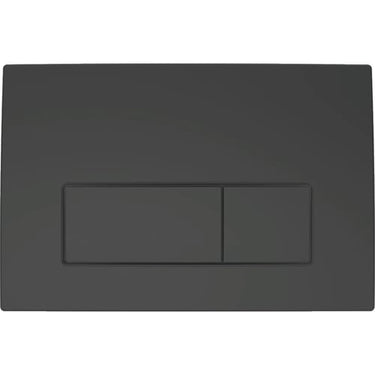 Geberit Delta50 betjeningsplade duo sort mat - 1
