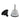 Unite bundventil med stor prop push-open 1 1/4" forkromet - 2