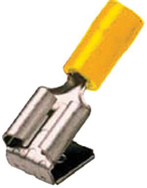 Isoleret spademuffe med afgrener rød 6,3x0,8 0,5-1mm² - 1