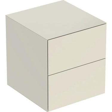 Geberit ONE sideskab to skuffer 450 x 470 x 492 mm sand-grå - 1