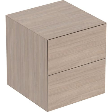 Geberit ONE sideskab to skuffer 450 x 470 x 492 mm eg - 1