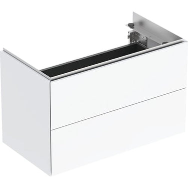 Geberit ONE underskab t/håndvask to skuffer kompakt 745 x 465 x 395 mm hvid blank - 1
