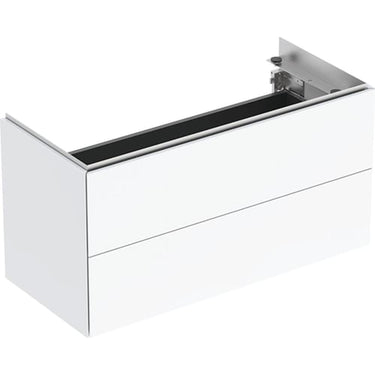 Geberit ONE underskab t/håndvask to skuffer kompakt 895 x 465 x 395 mm hvid blank - 1