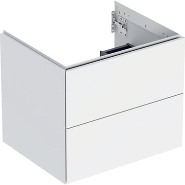 Geberit ONE underskab t/håndvask to skuffer 600 x 504 x 470 hvid mat - 1