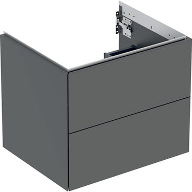 Geberit ONE underskab t/håndvask to skuffer 600 x 504 x 470 Lava mat - 1