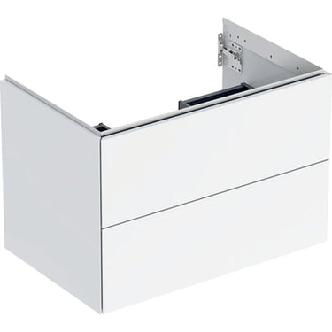 Geberit ONE underskab t/håndvask to skuffer 750 x 504 x 470 hvid blank - 1