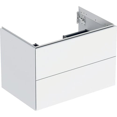Geberit ONE underskab t/håndvask to skuffer 750 x 504 x 470 hvid mat - 1
