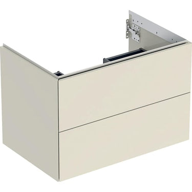 Geberit ONE underskab t/håndvask to skuffer 750 x 504 x 470 lakeret blankpol. - 1