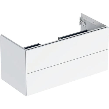 Geberit ONE underskab t/håndvask to skuffer 1050 x 504 x 470 mm hvid blank - 1