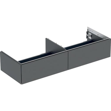 Geberit ONE underskab t/håndvask to skuffer 1350 x 266 x 470 mm Lava mat - 1