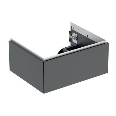 Geberit ONE underskab t/håndvask én skuffe 600 x 266 x 470 mm Lava mat - 1