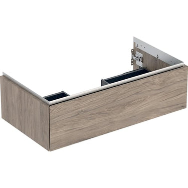 Geberit ONE underskab t/håndvask én skuffe 900 x 266 x 470 mm nød melamin - 1