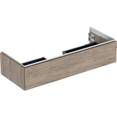 Geberit ONE underskab t/håndvask én skuffe 1200 x 266 x 470 mm nød melamin - 1