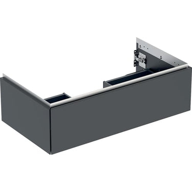 Geberit ONE underskab t/håndvask én skuffe 900 x 266 x 470 mm sort mat - 1