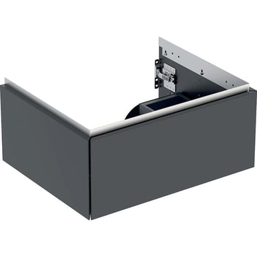 Geberit ONE underskab t/håndvask én skuffe 600 x 266 x 470 mm sort mat - 1