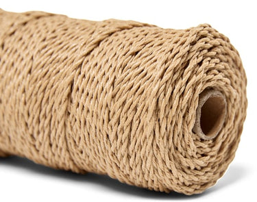 Sejlgarn 2-slået beige 85 meter - 1