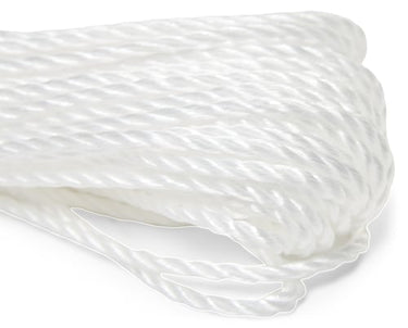 Tøjsnor hvid Danaflex 5 mm 20 meter - 1