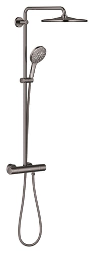 GROHE Rainshower 310 brusesystem med termostat 9,5l pol Hard Graphite - 1