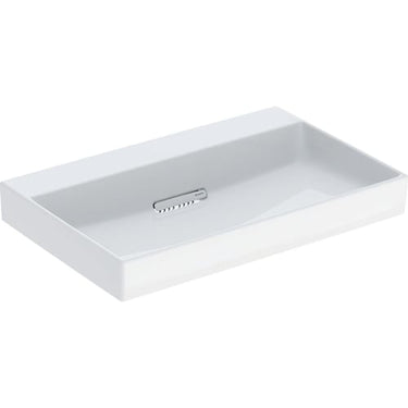 Geberit ONE håndvask 75 x 48 cm u/hanehul hvid/KeraTect blank hvid - 1