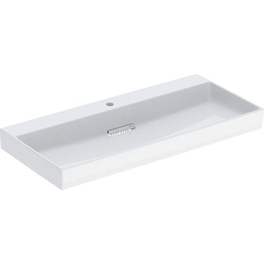 Geberit ONE håndvask 105 x 48 cm m/hanehul hvid/KeraTect blank hvid - 1