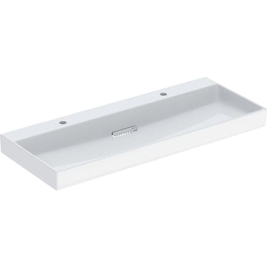 Geberit ONE håndvask 120 x 48 cm u/hanehul hvid/KeraTect blank hvid - 1